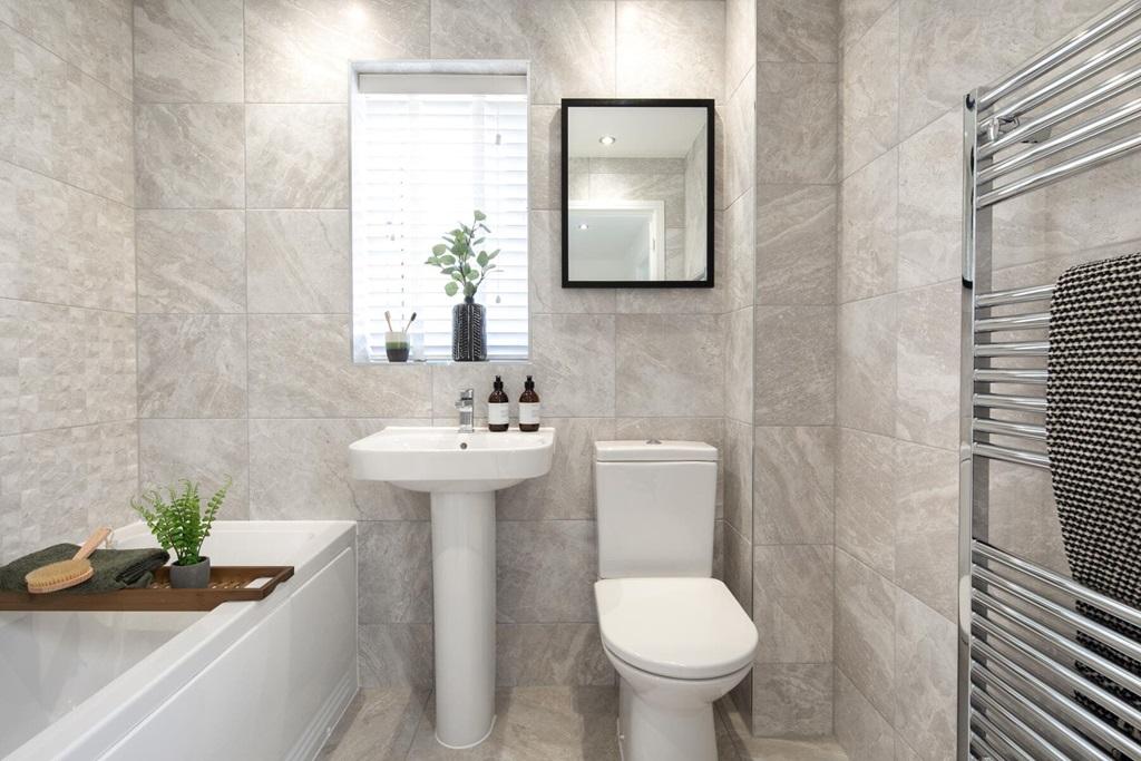 Energy-efficient family bathroom