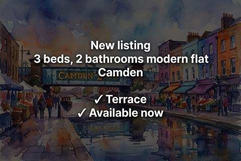 3 bedroom flat to rent, Oval Road