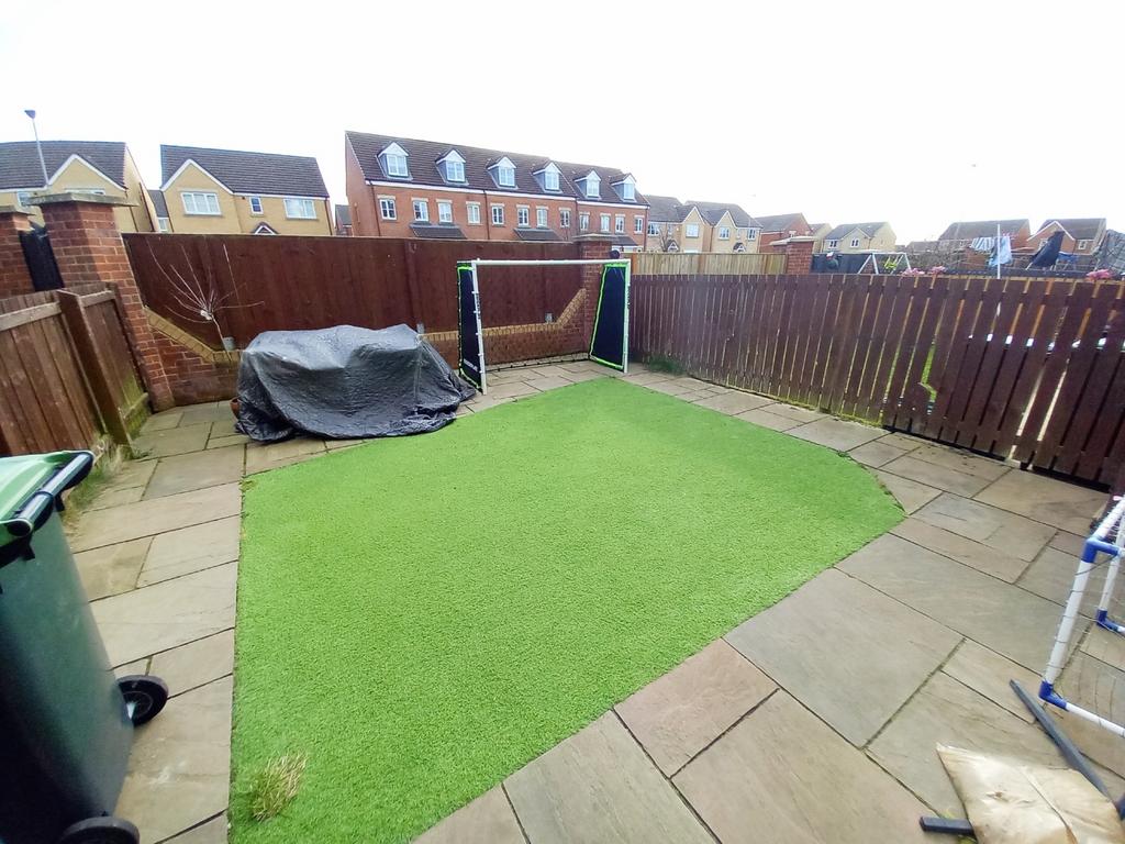 Rear garden
