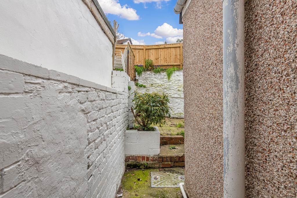 Rear garden