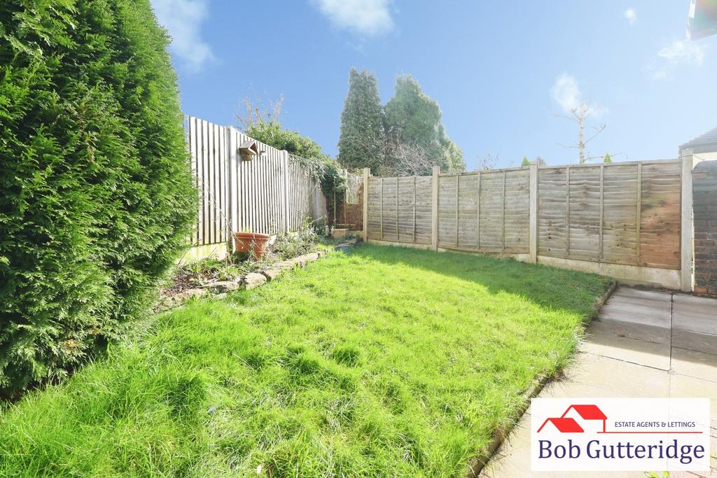 Rear garden