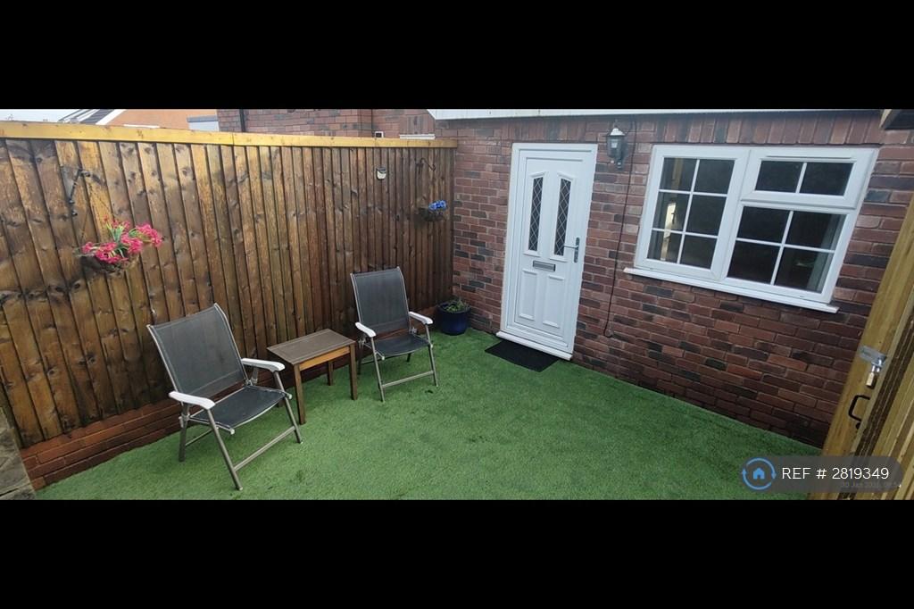 Secluded Front Patio Space