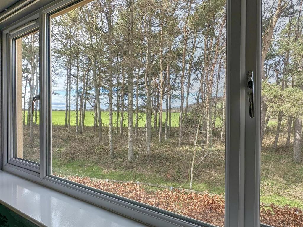 Outlook from bedroom three