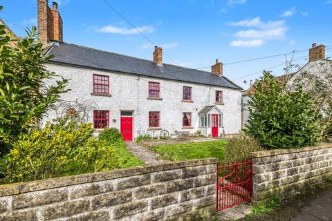 6 bedroom semi-detached house for sale, Quiet, tucked away, central village location between Wedmore and Glastonbury