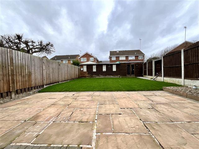 Rear garden