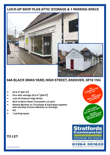 Retail property (high street) to rent, High St Andover SP10