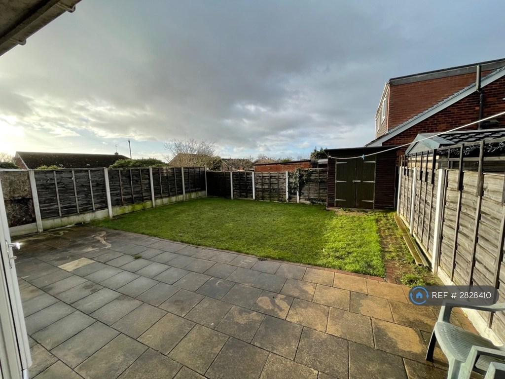 Rear Garden 30' x 30'