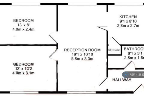 2 bedroom flat to rent, Church Road, Northolt, UB5