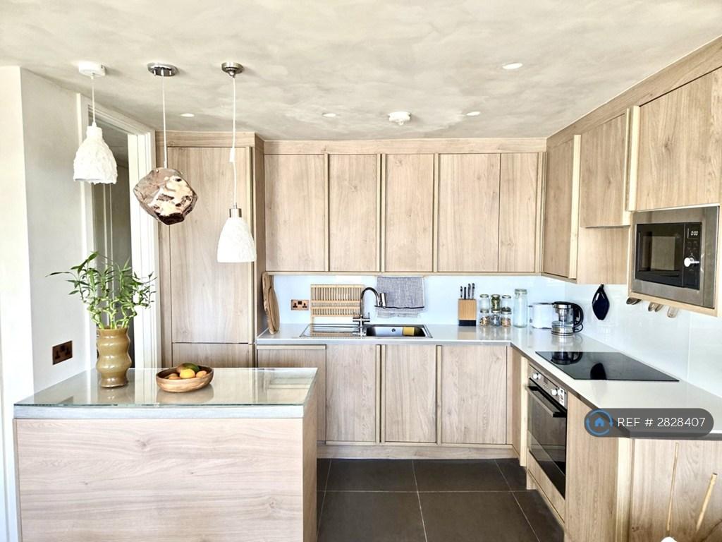 Japandi Kitchen With Integrated Appliances