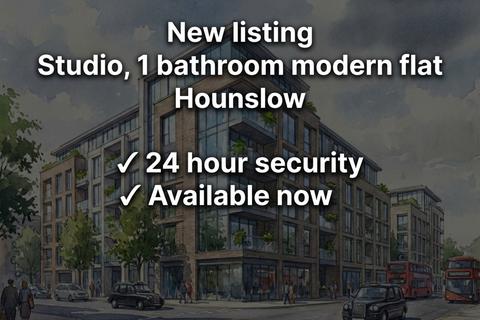 Studio to rent, Staines Road