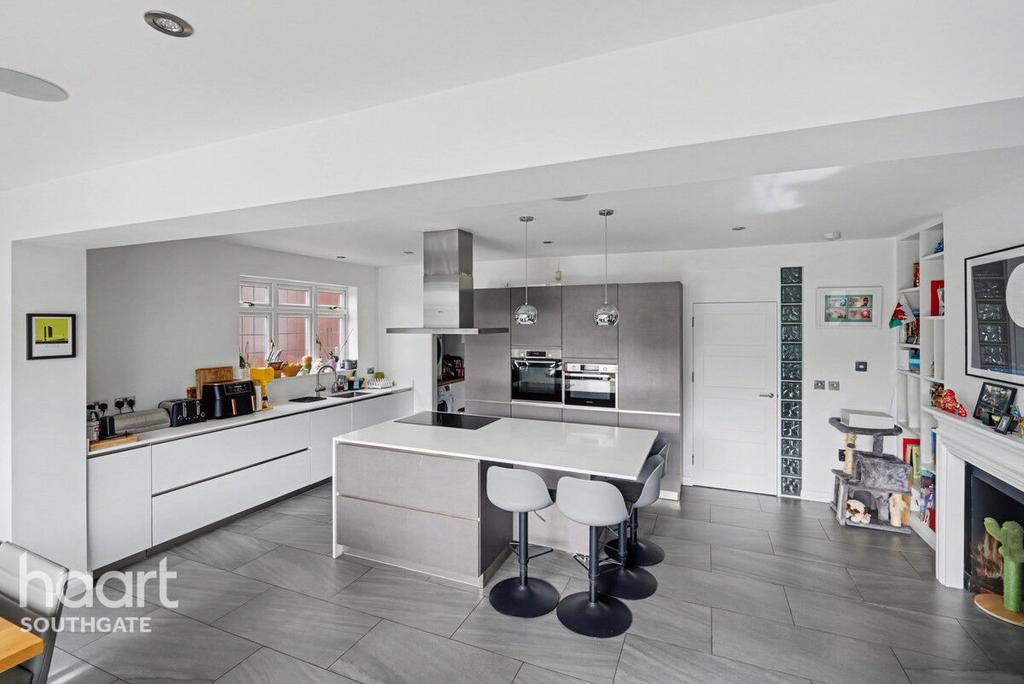 Kitchen, open plan living