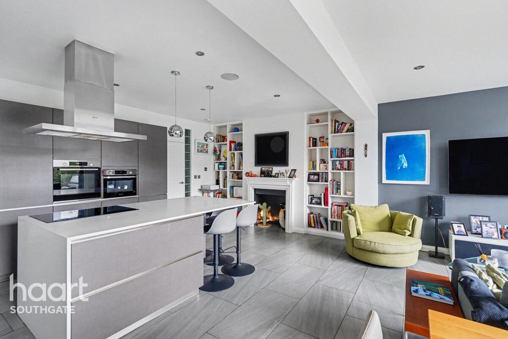 Open-plan living area