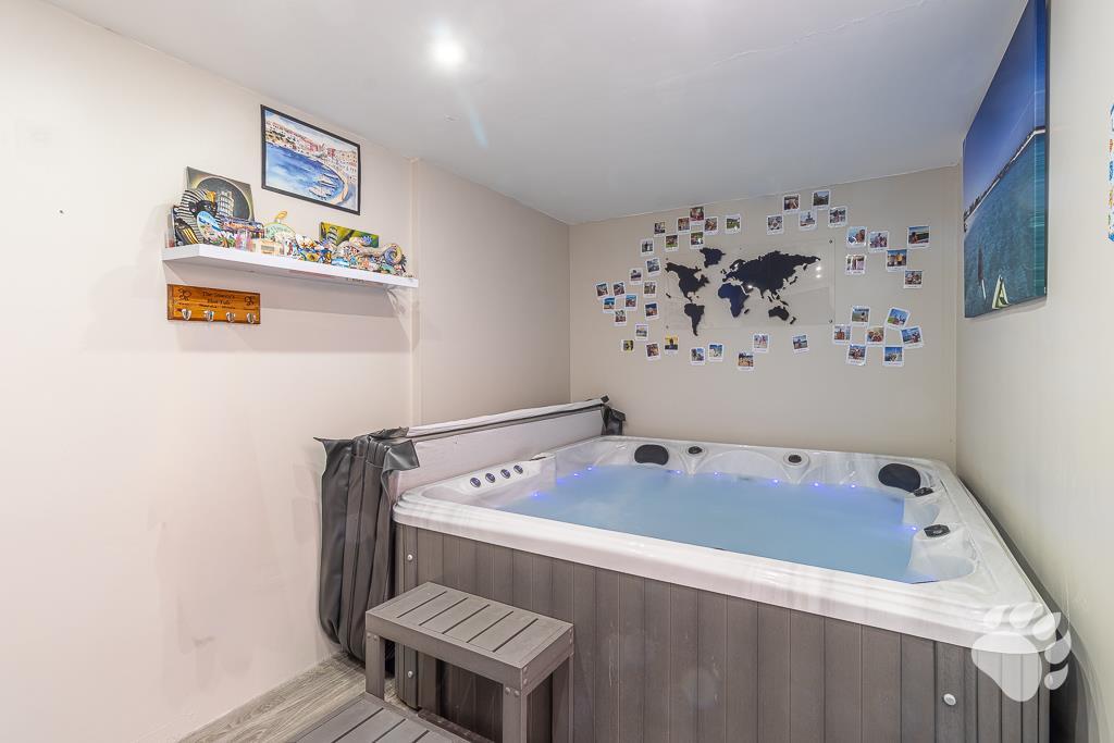 Garage Conversion/Hot Tub Room