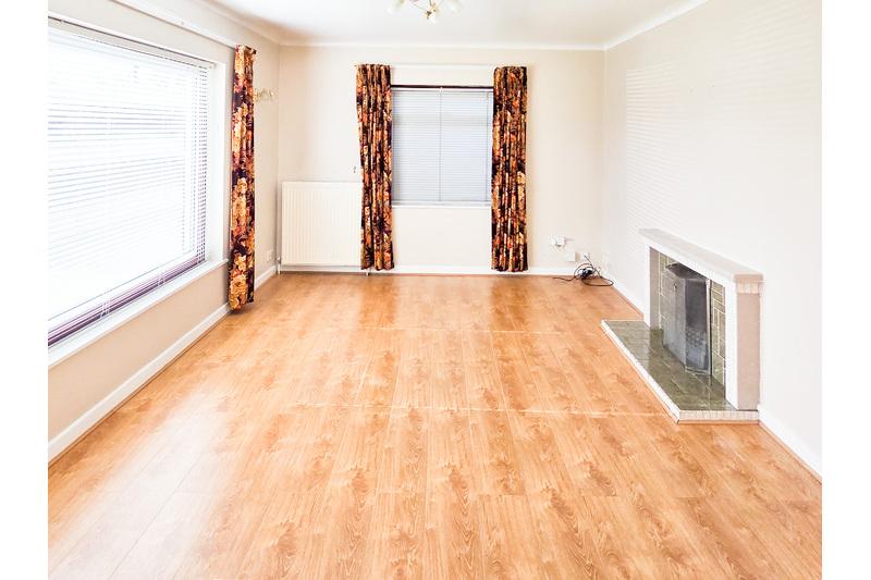 Living room, fireplace