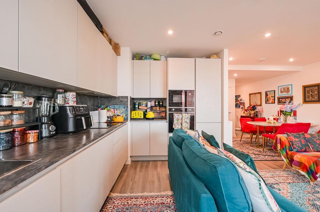 Open-plan living area, open plan living