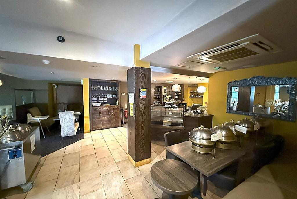 Spacious, stylish communal lounge with dining a...