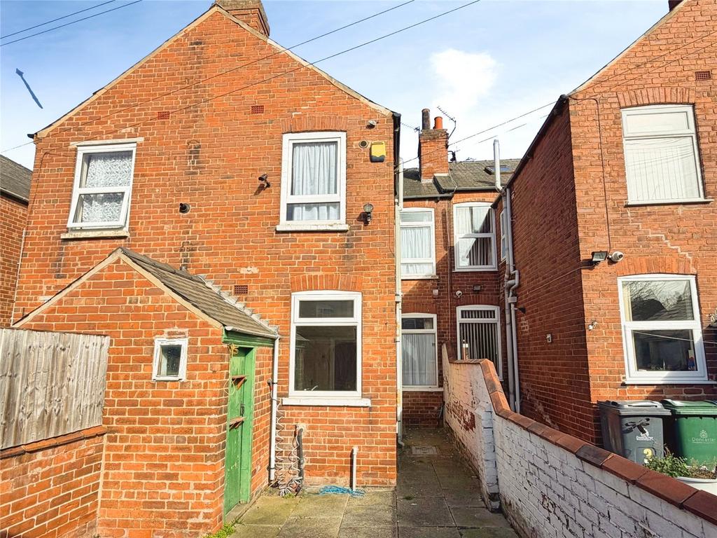 Rear Of Home