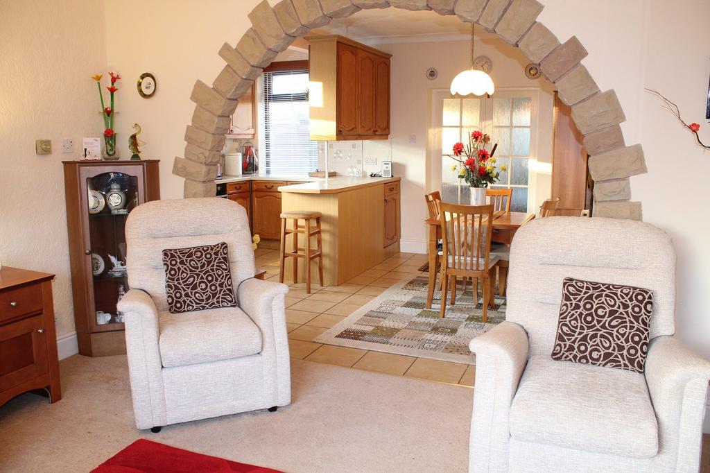 Open Plan Lounge And Kitchen