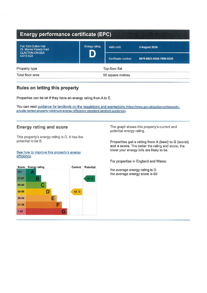 EPC Certificate