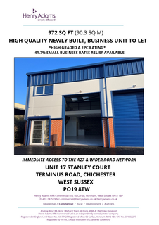 Industrial development to rent, Unit 17 Terminus Rd Chichester PO19 8TW