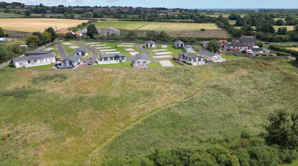 Aerial view, land