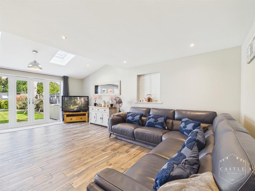 Open plan living kitchen