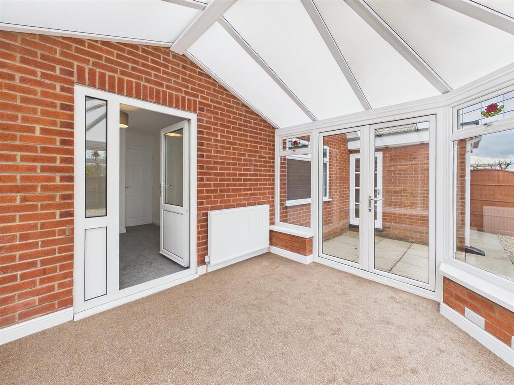 Upvc conservatory: