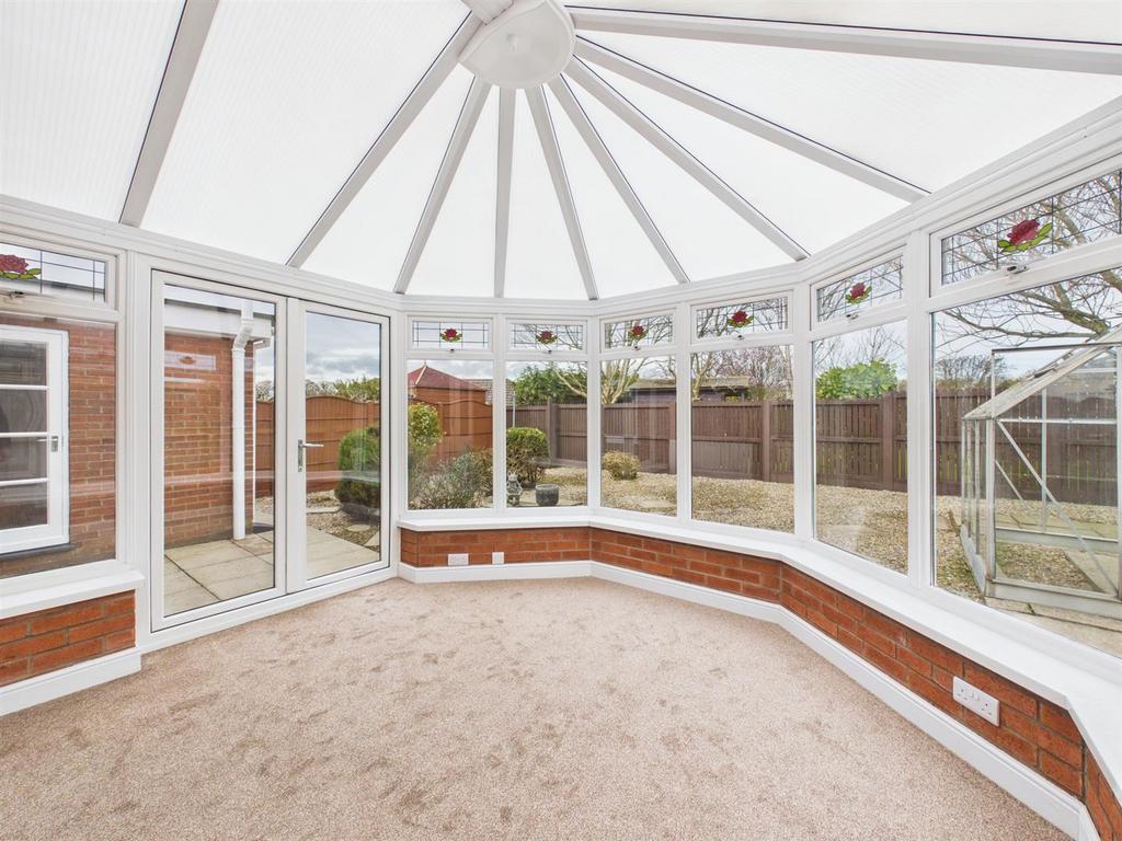 Upvc conservatory: