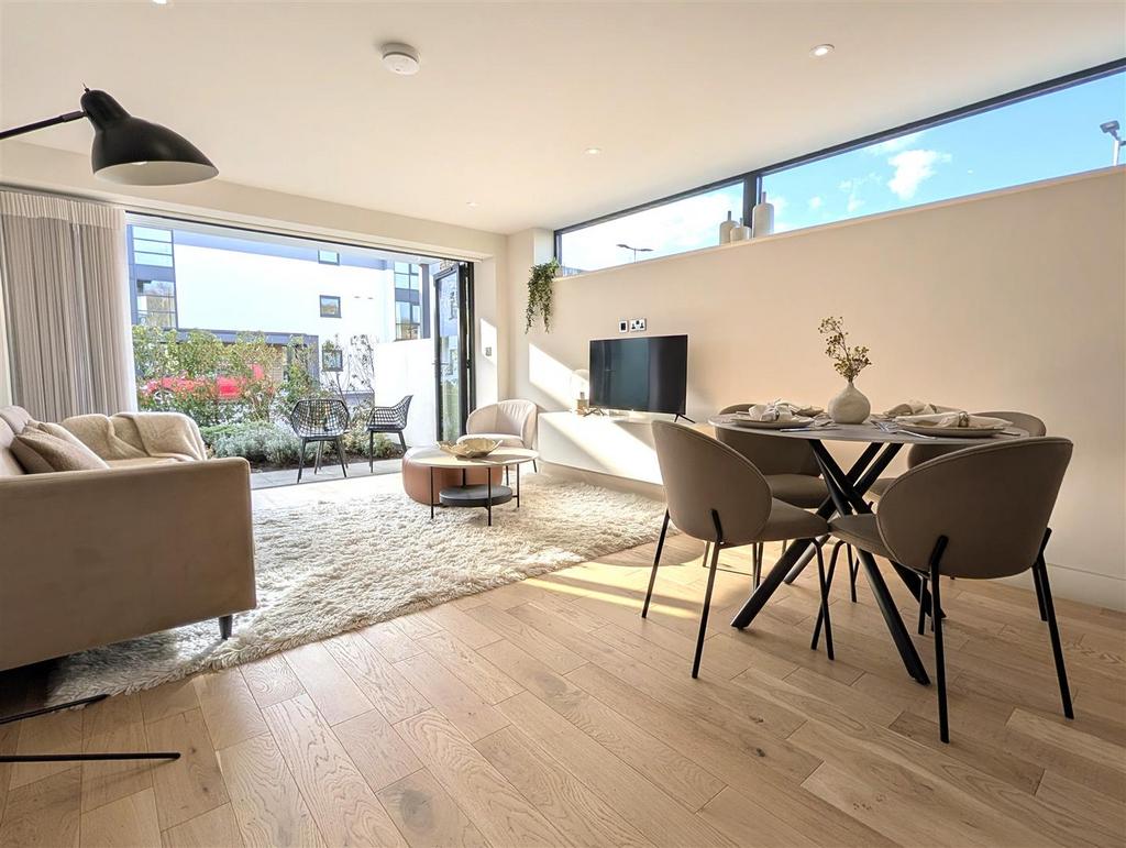 Open plan lounge
