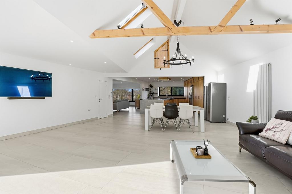 Family/Dining/Kitchen Area