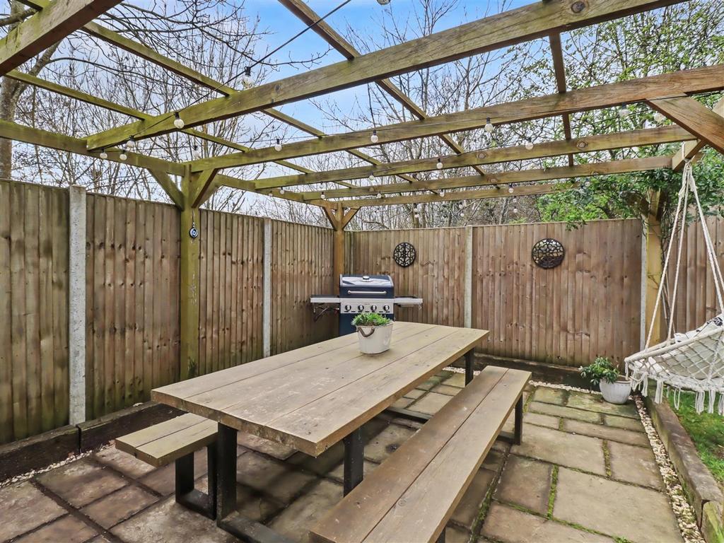 Outside dining area