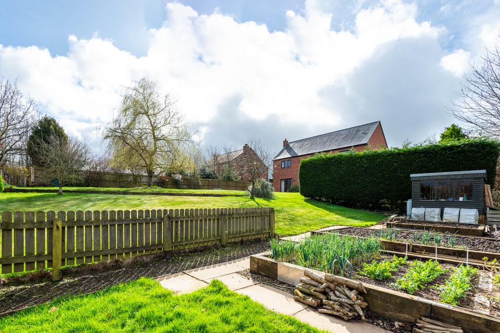 Rear Garden &amp; Vegetable Patch