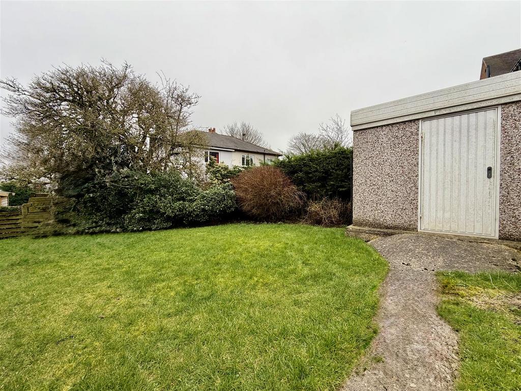 Rear garden