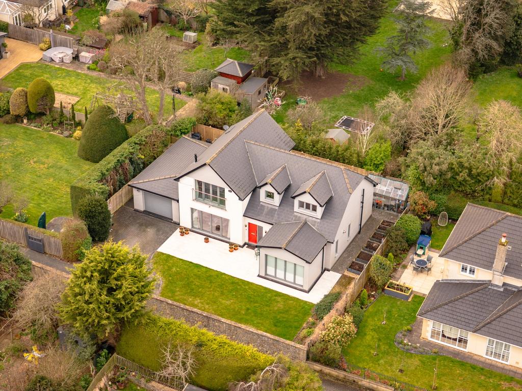Front Elevation Drone