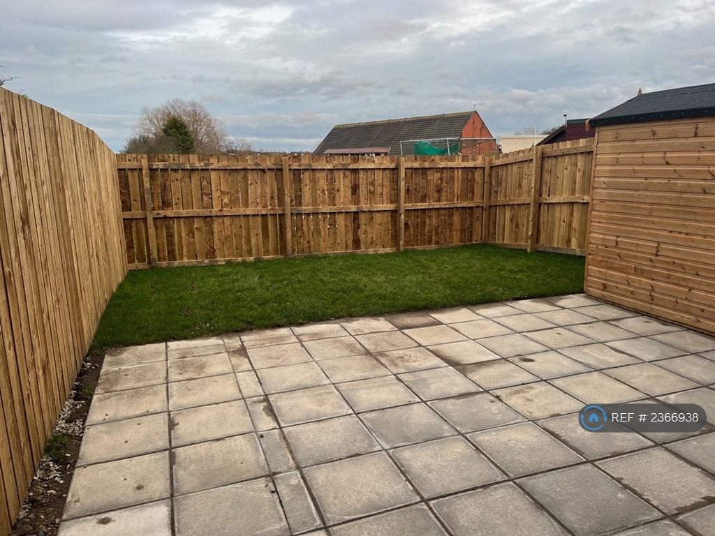 Back Garden And Patio Area