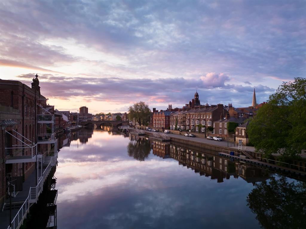 Riverside at Sunset