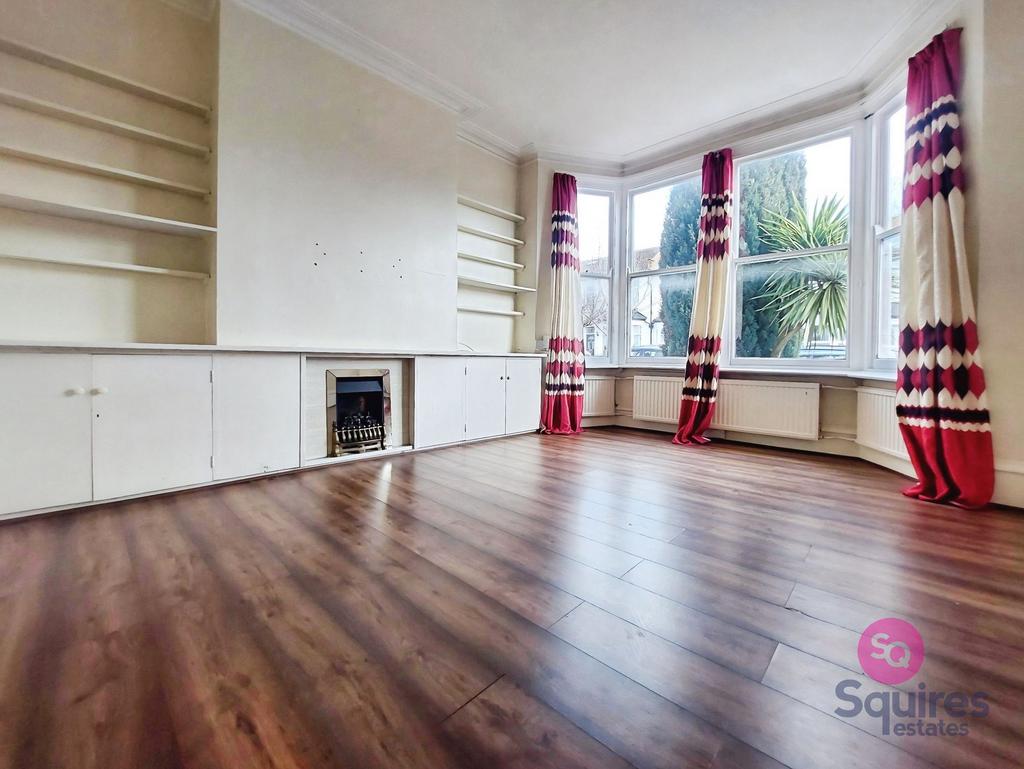 Living room, fireplace