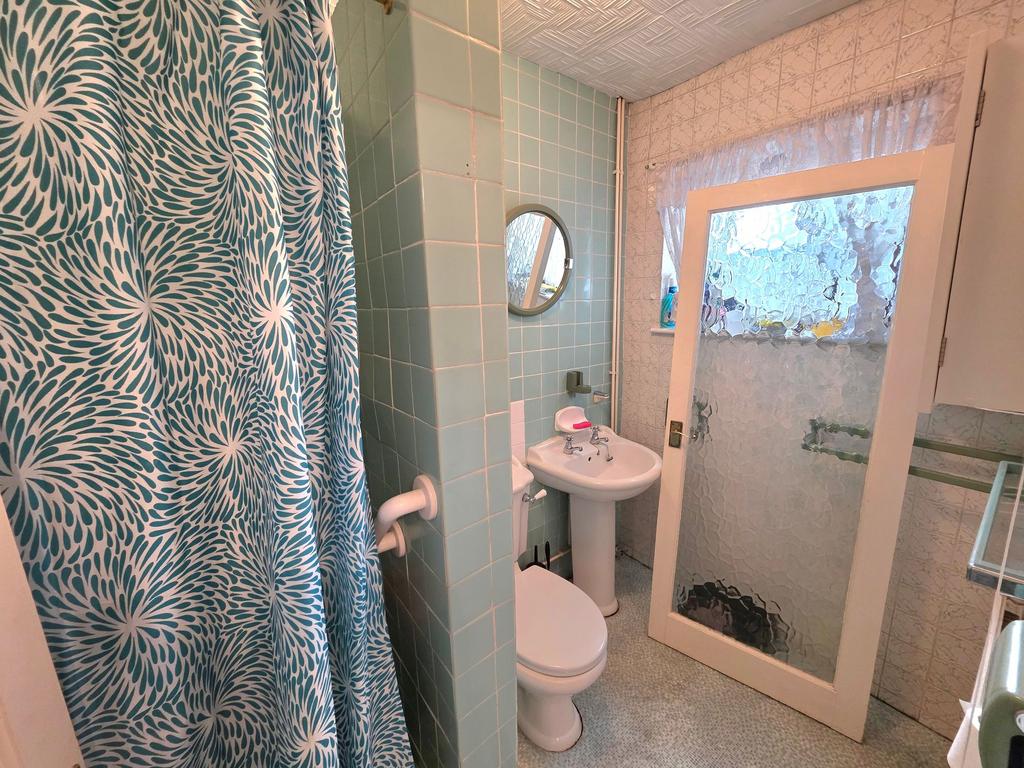Downstairs shower room