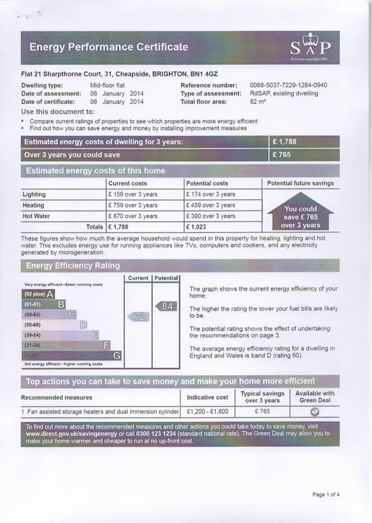 Energy Performance Certificate