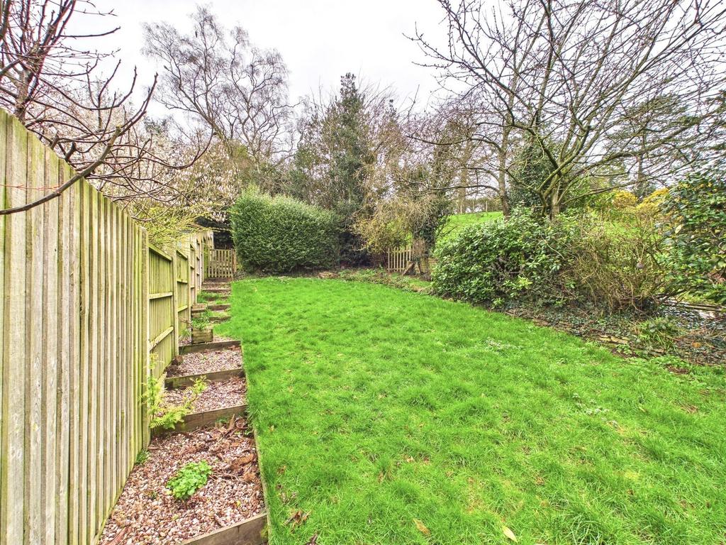 Rear garden