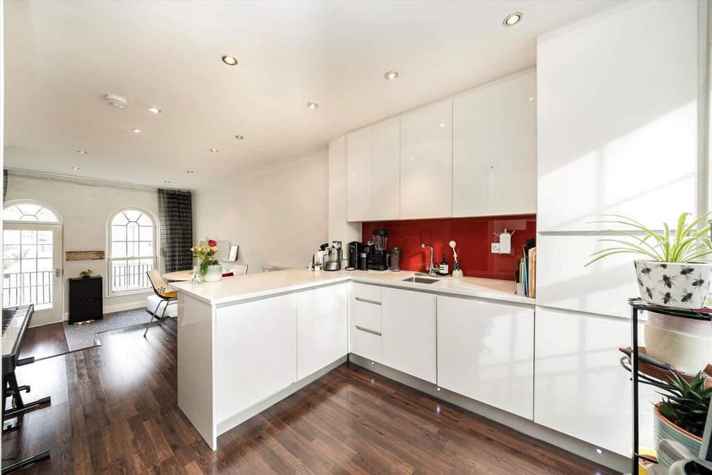 Open-plan living area