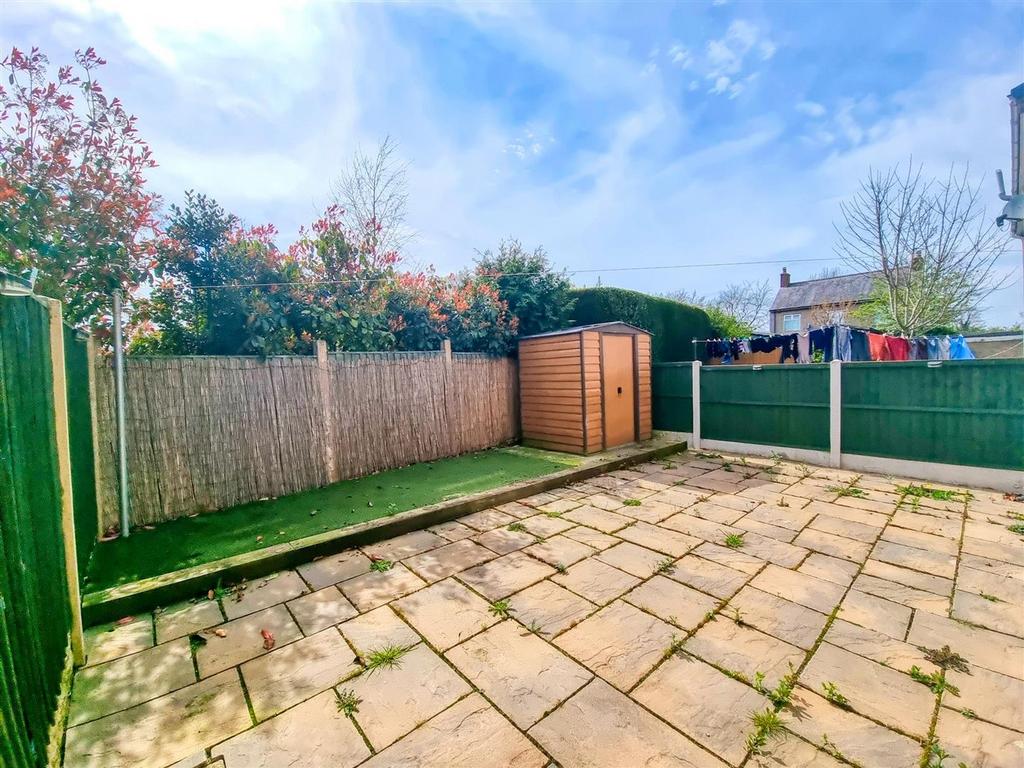 Rear garden