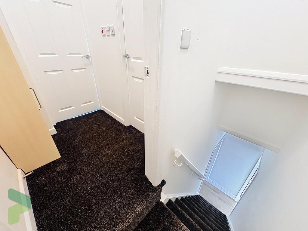 First floor landing. Door to attic