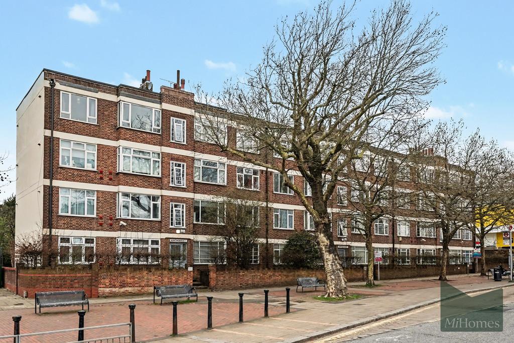 Apartment building facade, block of apartments
