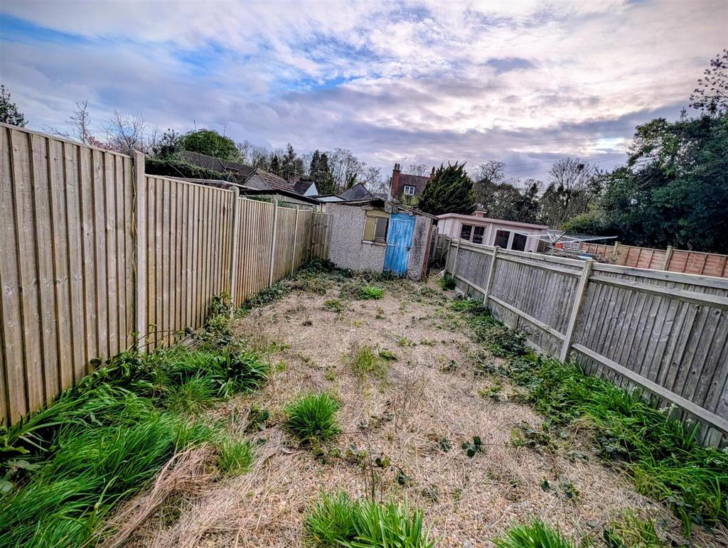 Rear garden
