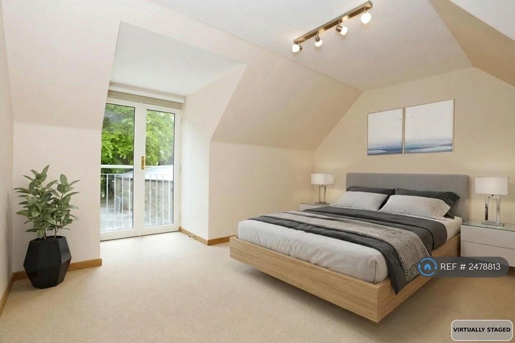 Principal Suite Virtually Staged