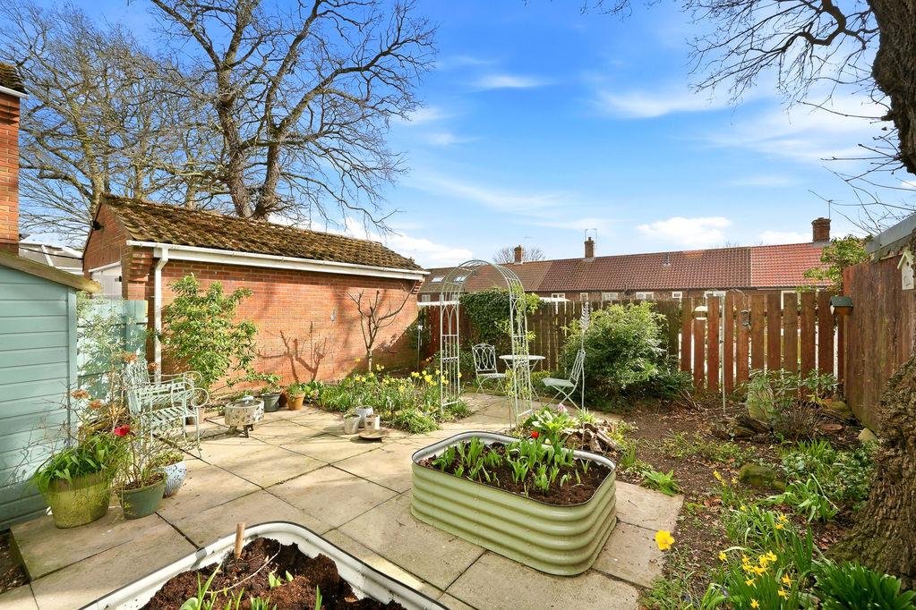 Rear gardens