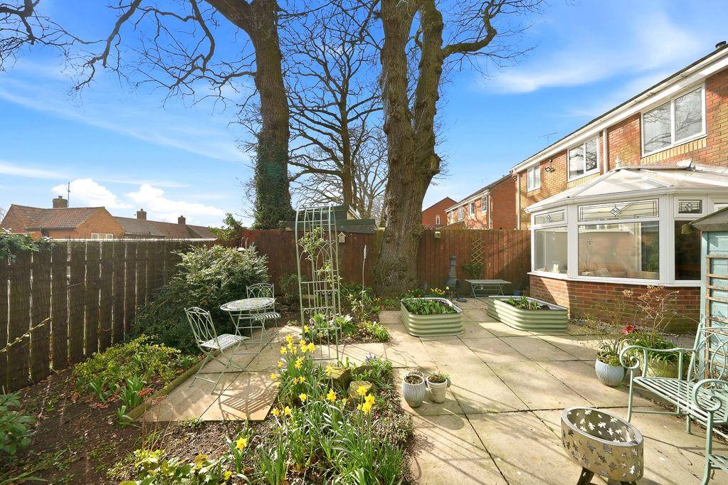 Rear gardens
