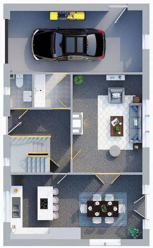 Ground floor layout