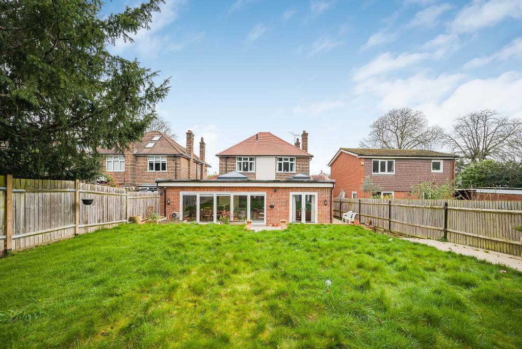 Rear of property